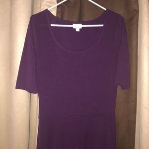 Women’s LuLaRoe Maxi Dress Plum (LG)